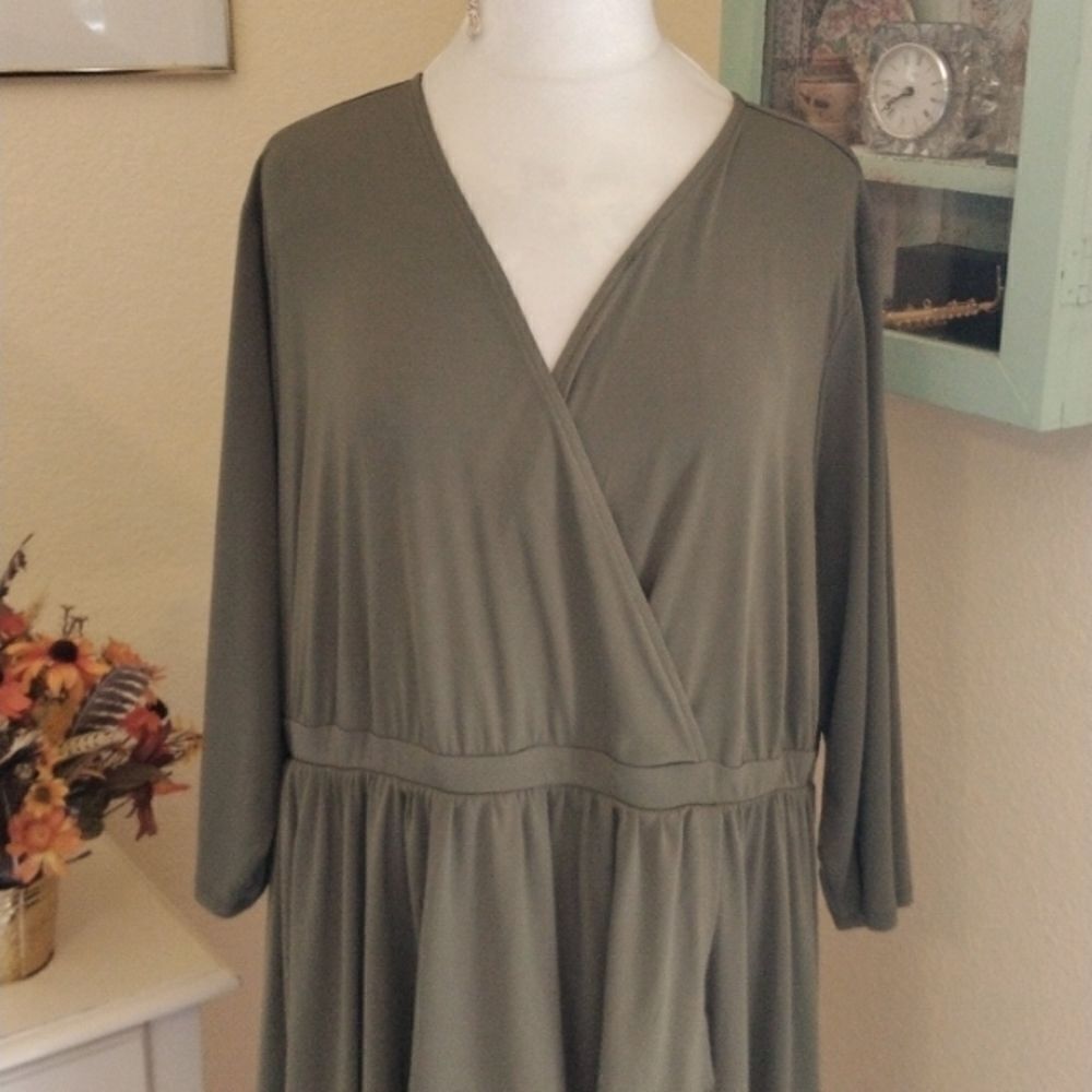 Torrid Soft Draped Dress - Picture 3 of 13